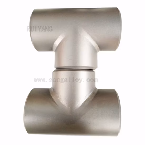 ASTM B363 Gr. 12 Tee, Titanium Tee, Titanium Material Pipe Fittings Tees